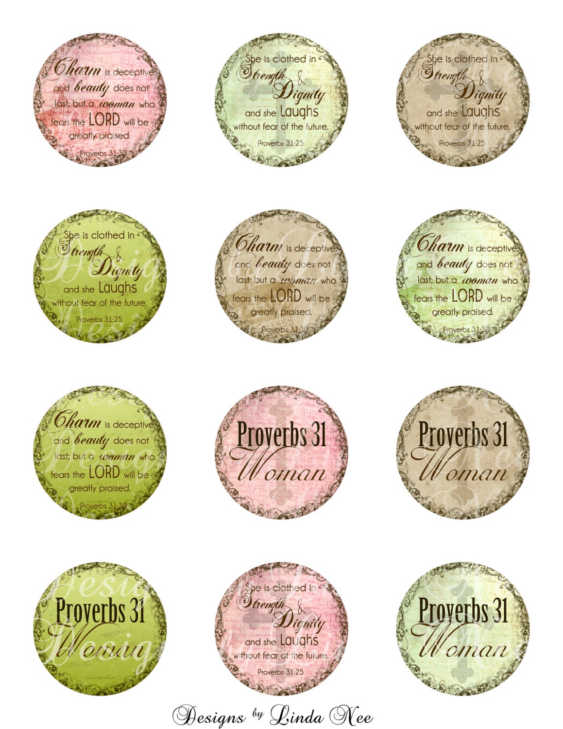 NEW Instant Download PROVERBS 31 Woman 2 Christian | Etsy
