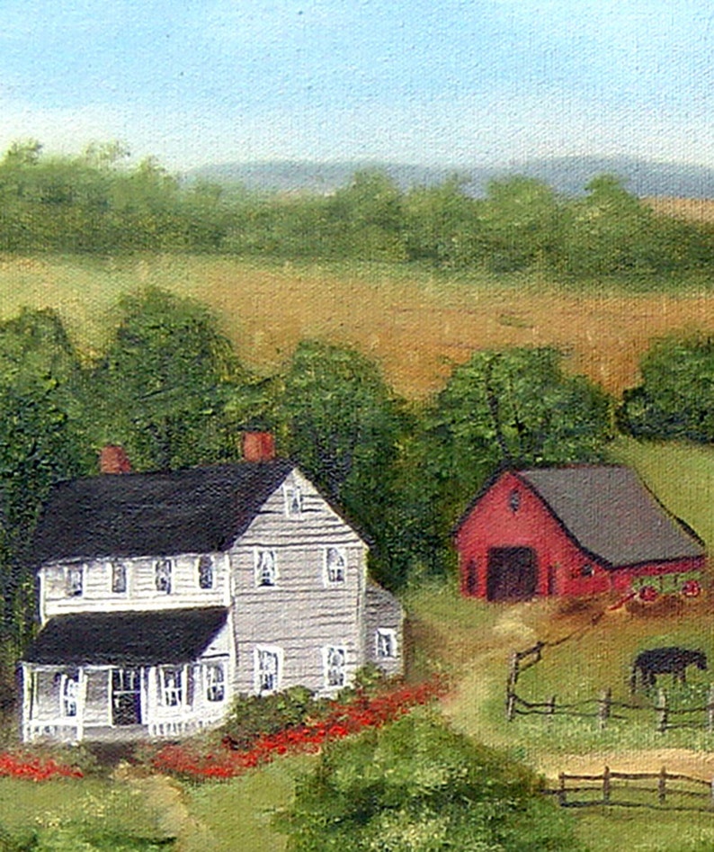 Folk Art Prints Murray's Grist Mill North Carolina Etsy
