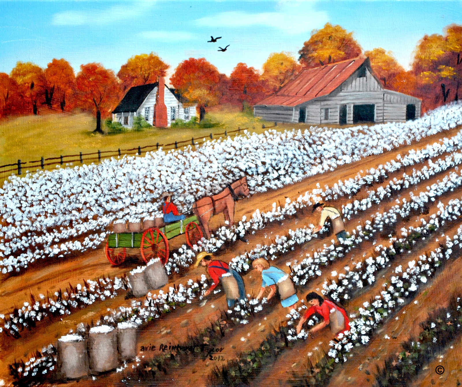 Southern Landscape Fine Art America Original Painting Etsy