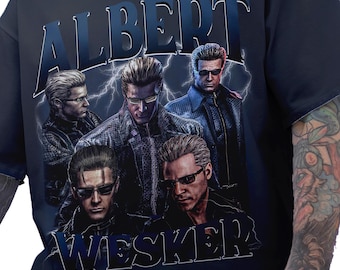 限定版 アルバート・ウェスカー バイオハザード ヴィンテージTシャツ