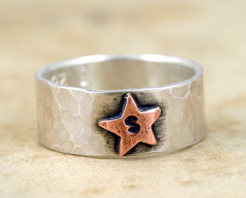 Personalized Star Ring E0241 image 1