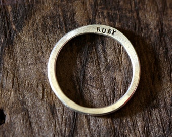 Modern Wedding Ring (E0222)