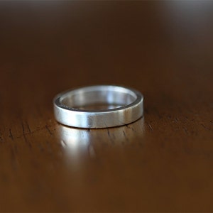 Custom Personalized Men's Wedding Band E0334 image 4