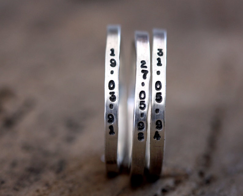 Personalized rings E0296 image 3