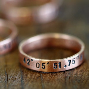 Custom ring copper band (E0187)