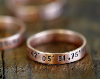 Custom ring copper band (E0187)
