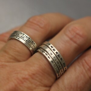 Personalized rings E0296 image 5