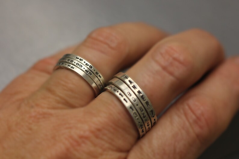 Personalized rings E0296 image 5