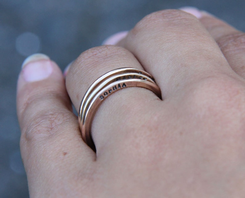 Modern Wedding Ring E0222 Etsy