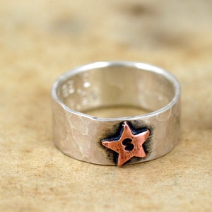 Personalized Star Ring E0241 image 3