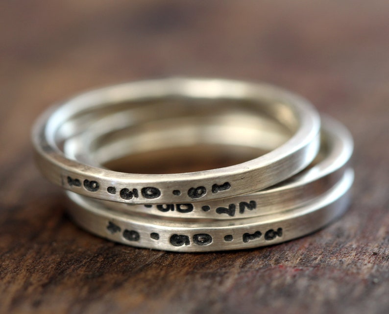 Personalized rings E0296 image 4