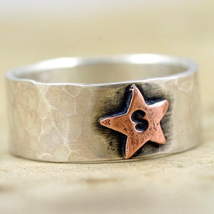 Personalized Star Ring E0241 image 2