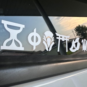 Iconic MTG Set Symbols Vinyl Decal Pack: Pick Any 5!