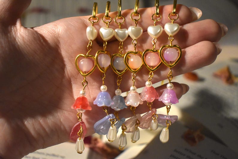 Bloomarks - Basic and Aurora versions (flower bookmarks) Aurora Gold