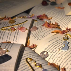 Bloomarks - Basic and Aurora versions (flower bookmarks) image 6