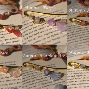 Bloomarks - Basic and Aurora versions (flower bookmarks) image 8