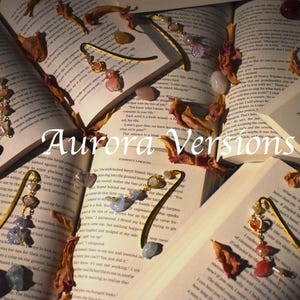 Bloomarks - Basic and Aurora versions (flower bookmarks) image 5