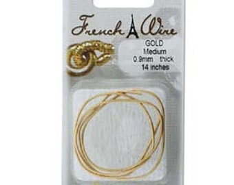 Gold french best sale wire