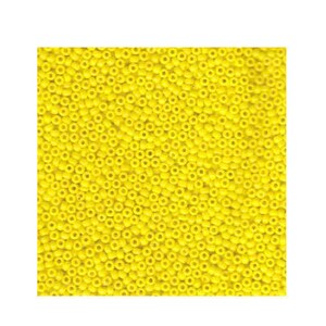 8-404, Miyuki 22g Opaque Yellow 8-404, Miyuki 22g Opaque Yellow
