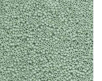 Glass Seed Beads Size 15 Seed Beads Miyuki Seed Beads 150 Opaque Peach Luster 15-596 8.2g Japanese Seed Beads Round Seed Beads