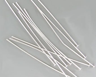 1700Pcs 21Ga T-Pins Silver Plated Steel 1.3-Inch Head Pins