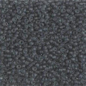 ミユキ シードビーズ 11/0 マット 透明グレー 11-152F 24g ラウンドシードビーズ ガラスシードビーズ サイズ11 シードビーズ 日本製シードビーズ
