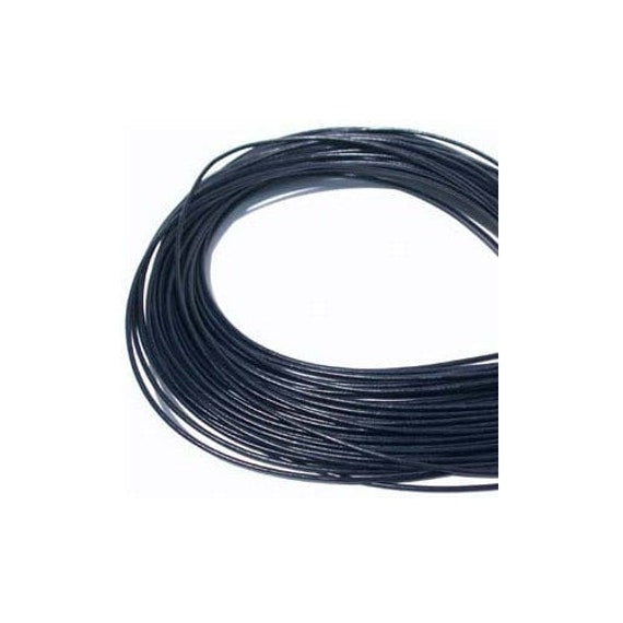 1.5mm Navy Blue Greek Leather Cord 42323 (5 meters) ,Round Leather Cording,  Navy Blue Greek Leather Cord, Supple Leather Cord, Greek Cording