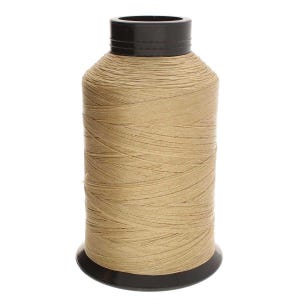 Nymo Beading Thread Cone Size D Ash 45098 (3oz Cone, 1584yd)  Sand Ash Nymo Cone, Size D Nymo Thread, Tan Nylon Beading Thread