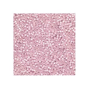 Miyuki Seed Beads Silver Lined Alabaster Pink 11-643 24g 11/0 Japanese Seed Bead, Light Pink Seed Beads, Glass SeedBeads