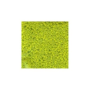 Miyuki Seed Beads 8/0 Opaque Chartreuse Green 8-416 22g Size 8 Seed Beads, 3mm Seed Beads, Japanese Seed Beads, Green Seed Beads