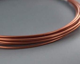 Artistic Wire 12 Gauge Bare Copper 41437  Thick Round Wire, Jewelry Wire, Craft Wire, Bare Copper Wire, Wire Wrapping, 12ga Soft Temper Wire