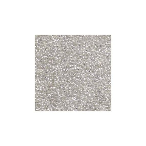8-1, Miyuki 22g Silver Lined Crystal 8-1, Miyuki 22g Silver Lined Crystal