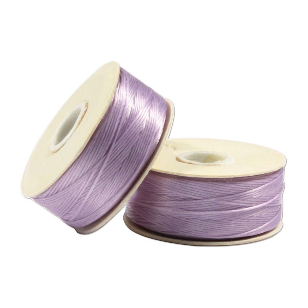 Nymo Beading Thread Size D Lilac 43925 2 Bobbins Purple Nymo Etsy