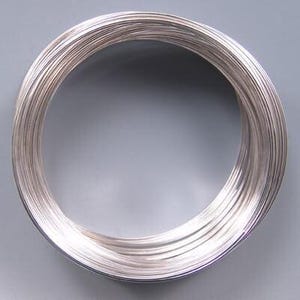 Silver Plated Memory Wire 1.75 inch Bracelet 43728 1 Ounce About 70 Turns, Bracelet Memory Wire, Beadsmith Memory Wire