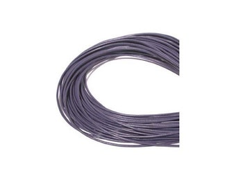 1.5mm Purple Greek Leather Round Cord 42324 (5 meters), Amethyst Leather Cording, Necklace Cord, Bracelet Cord, 1.5mm Cording, 1.5mm Leather