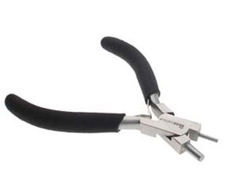 Memory Wire Ending Pliers 55252  2mm & 4mm Barrels Looping Pliers, Jewelry Pliers, Memory Wire Pliers, 4mm Barrel Pliers