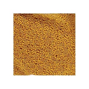 15-1233, Miyuki 8.2g Matte Mustard Yellow 15-1233, Miyuki 8.2g Matte Mustard Yellow