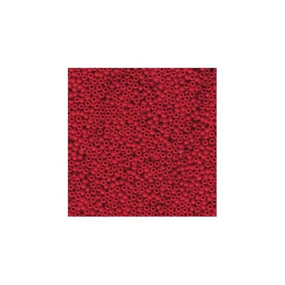 8-408, Miyuki 22g Opaque Red 8-408, Miyuki 22g Opaque Red