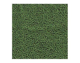 15-1488, Miyuki 8.2g Opaque Forest 15-1488, Miyuki 8.2g Opaque Forest