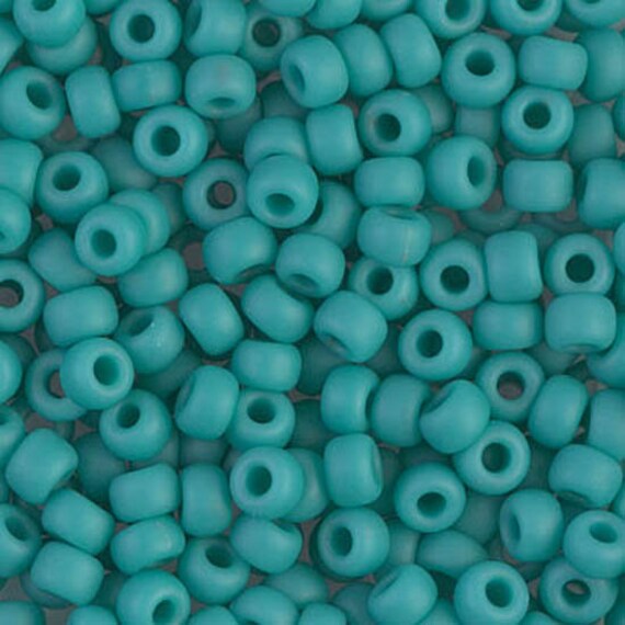 Miyuki Round Rocailles 6//0 Opaque Baby Pink Seed Beads RR-415