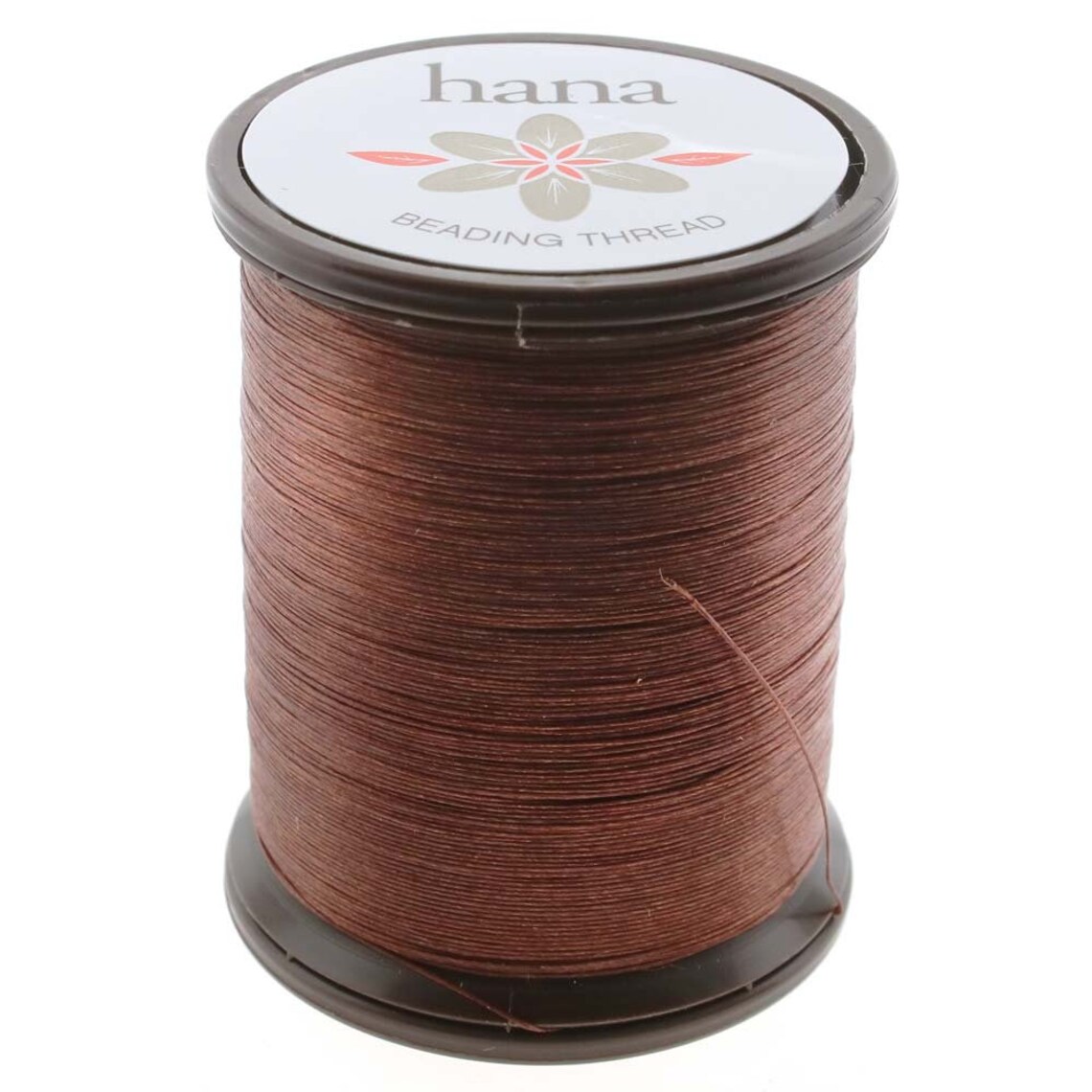 Hana Beading Thread Size B Acorn Brown 43759 100m Spool Etsy
