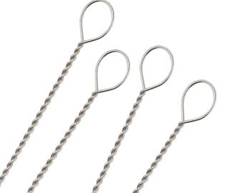 Twisted Wire Needles Extra Fine 45093 (50), Easy to Thread Needles, Beading Needles, Craft Needles, Beading Supplies, Beadsmith Needles