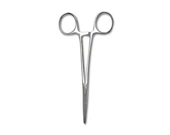 Hemostat Clamp Smooth Jaw Clamp, 55175 , Beading Tool, Jewelry Making Tool, Jeweler Supplies, 5 inch Hemostat Clamp, Stainless Steel Clamp