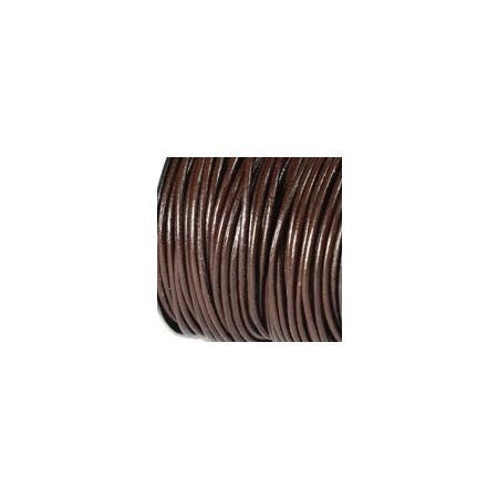 0.5mm Brown Leather Cord 41641 (5 yards) Round Leather Cording, Thin …