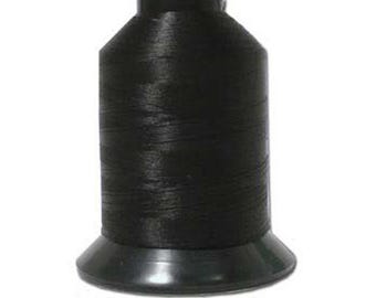 Nymo Beading Thread Cone Size F Black 45079 (3oz Cone 1049yd)  Black Nymo Cone, Size F Nymo Thread, Black Nylon Beading Thread