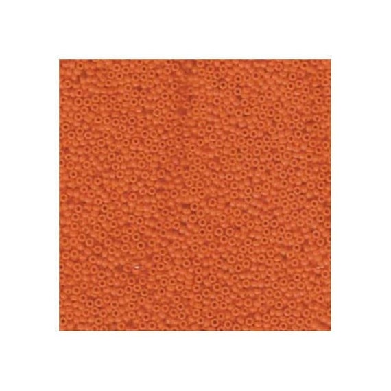 15-406, Miyuki 8.2g Opaque Orange 15-406, Miyuki 8.2g Opaque Orange