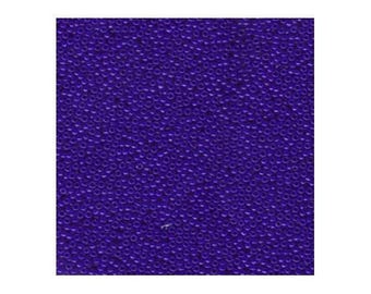 Miyuki Seed Beads 15/0 Opaque Dark Blue 15-414 8.2g, Round Seed Beads, Glass Seed Beads, Size 15 Seed Beads, Japanese Seed Beads, Tiny Beads