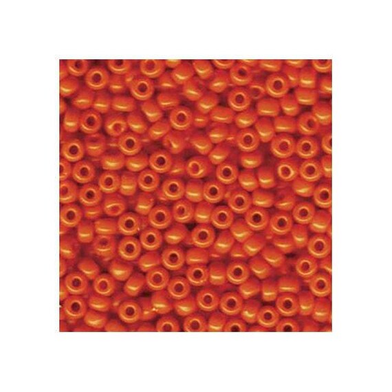6-406, Miyuki 20g Opaque Orange 6-406, Miyuki 20g Opaque Orange
