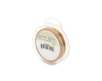 Artistic Wire 26 Gauge Natural Copper 41118 Round Wire, Jewelry Wire, Craft Wire, Copper Wire, Wire Wrapping, 26ga Soft Temper Wire