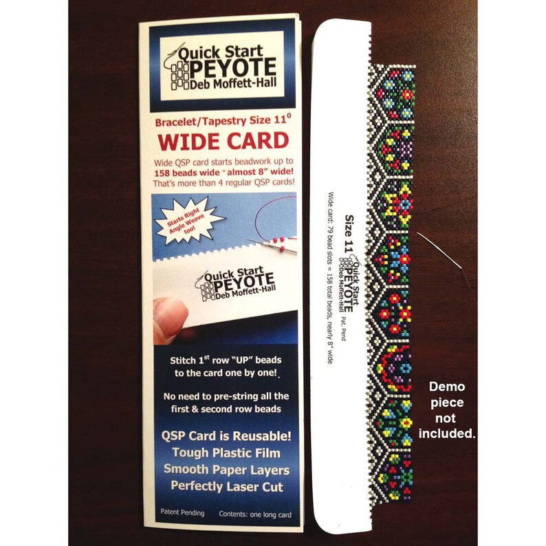 Quick Start Peyote Cards Size 11 55157 Seed Beads or Delicas Right Angle Weave